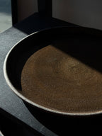 Flat plate DARK CHOCOLATE 25/1 cm
