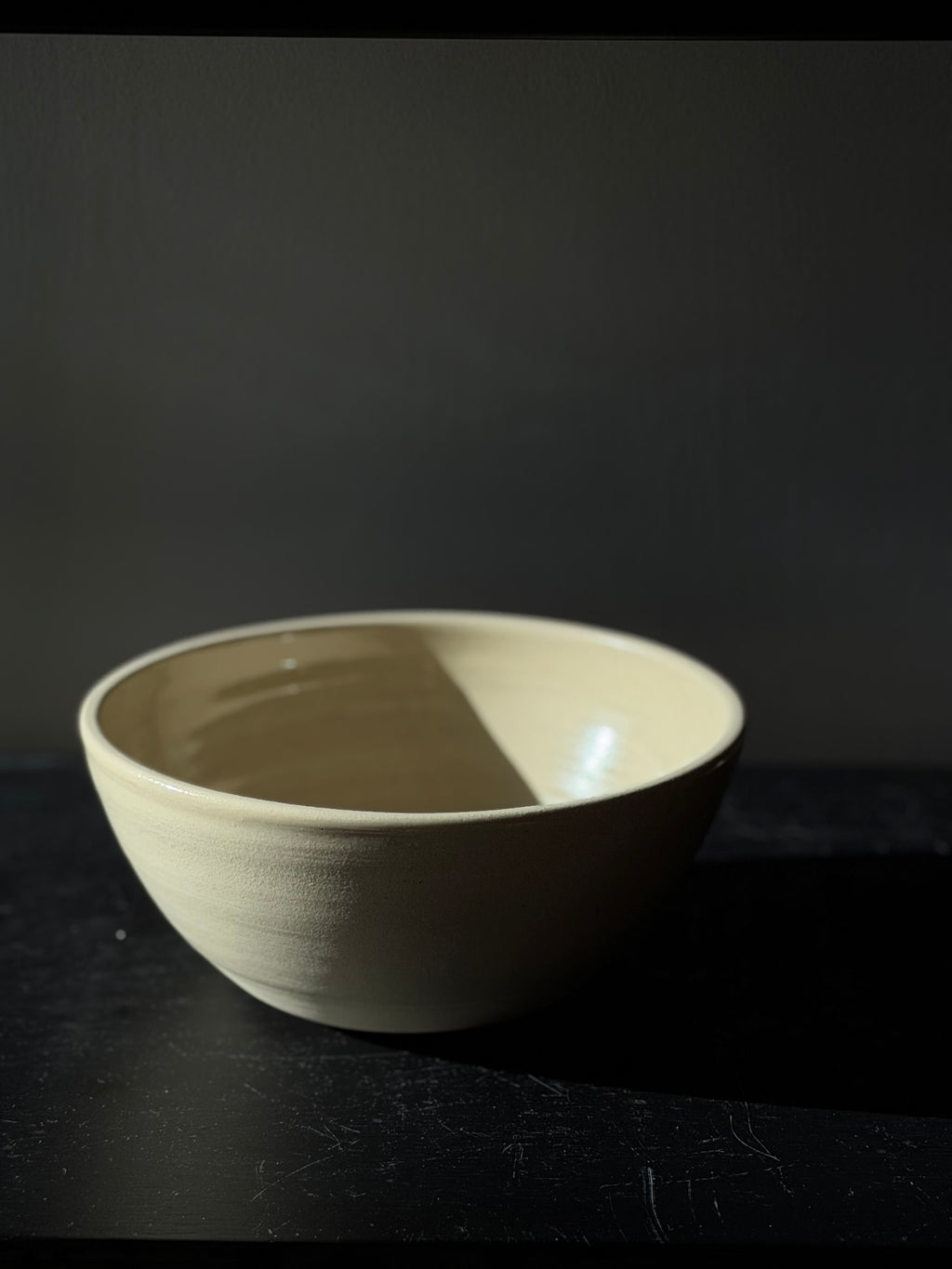 Bowl CREAM STONE 16/8 cm 900 ml
