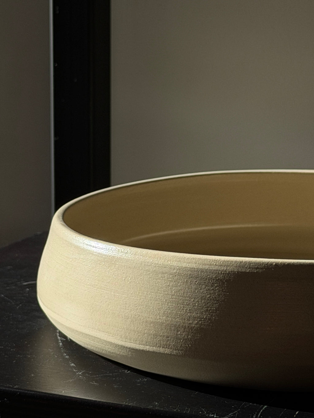 Big Bowl CREAM STONE 23/6 cm 1200 ml