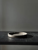 Flat plate GRAY GRAPHITE 11 cm