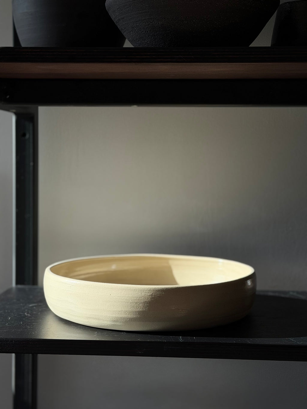 Big Bowl CREAM STONE 25/5 cm 1000 ml