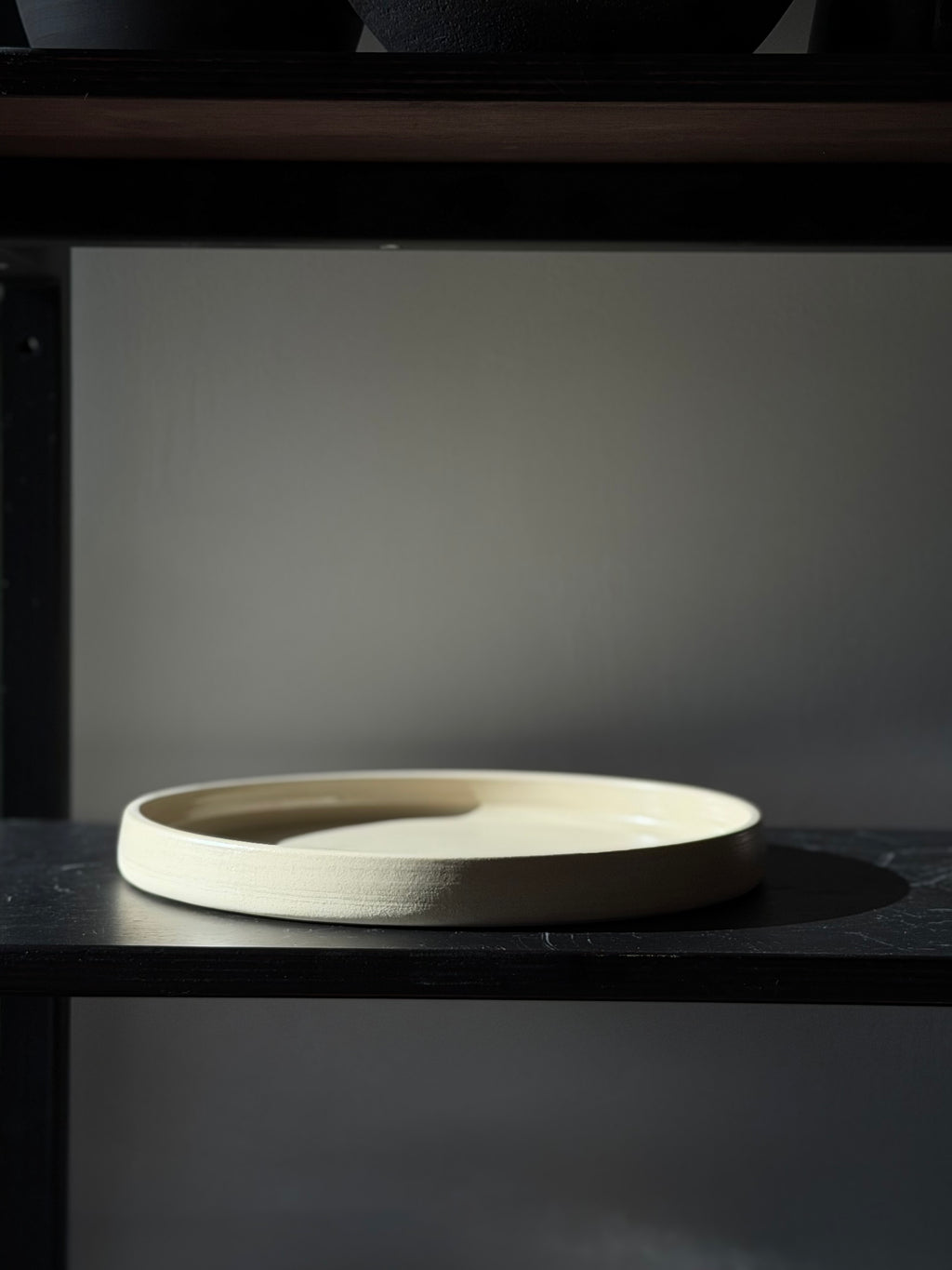 Flat plate CREAM STONE 24/2 cm