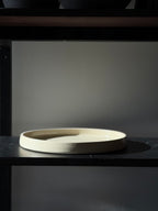 Flat plate CREAM STONE 24/2 cm